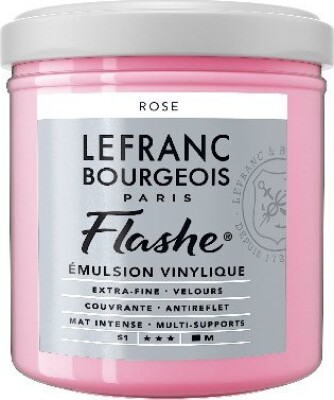 Billede af Lefranc & Bourgeois - Akrylmaling - Flashe - Rose 125 Ml