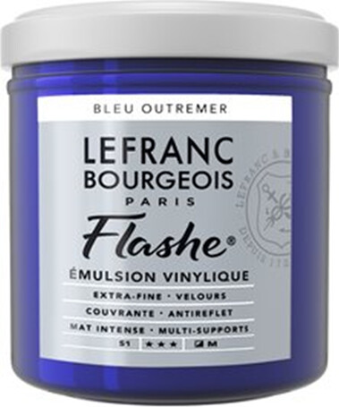Billede af Lefranc & Bourgeois - Akrylmaling - Flashe - Ultramarine 125 Ml