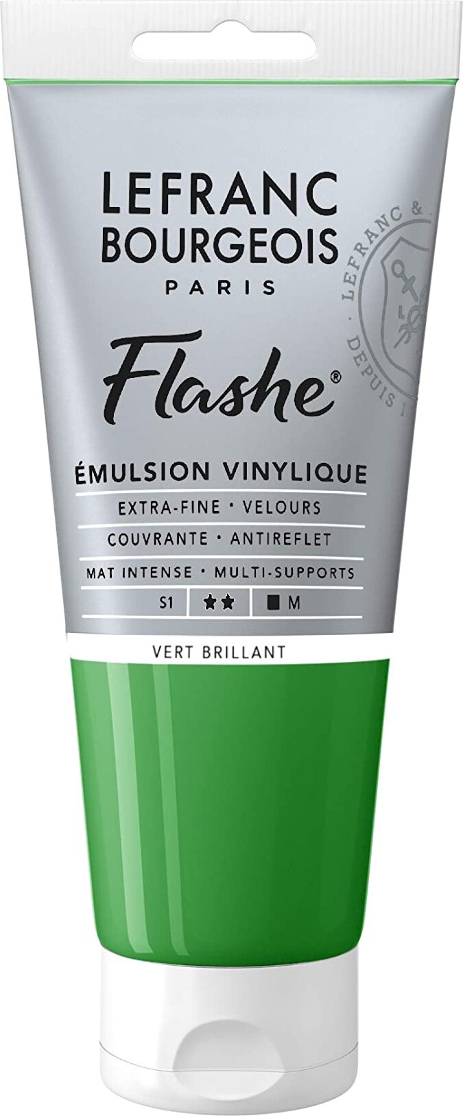 Billede af Lefranc & Bourgeois - Akrylmaling - Flashe - Brilliant Green 80 Ml