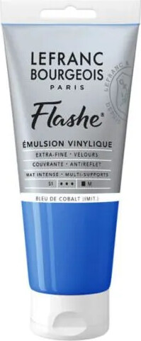 Flashe Acrylic 80ml Tube Cobalt Blue Hue - 300502