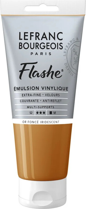 Lefranc & Bourrgeois - Akrylmaling - Deep Gold Iridescent 80 Ml