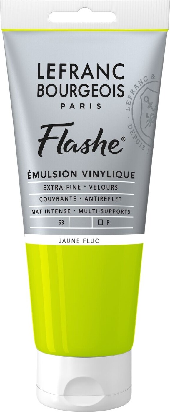 Billede af Lefranc & Bourgeois - Akrylmaling - Fluorescent Yellow 80 Ml