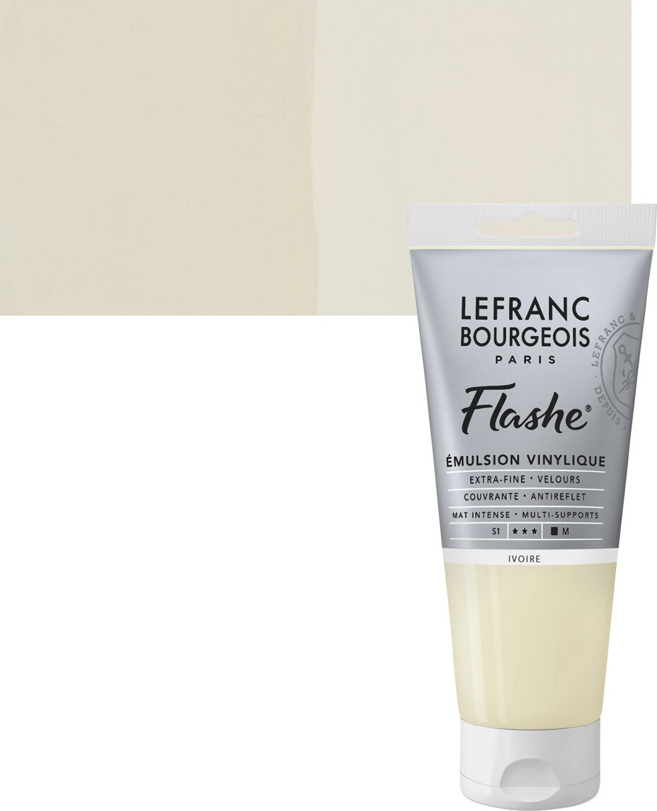 Lefranc & Bourgeois - Flashe Akrylmaling - Ivory 80 Ml