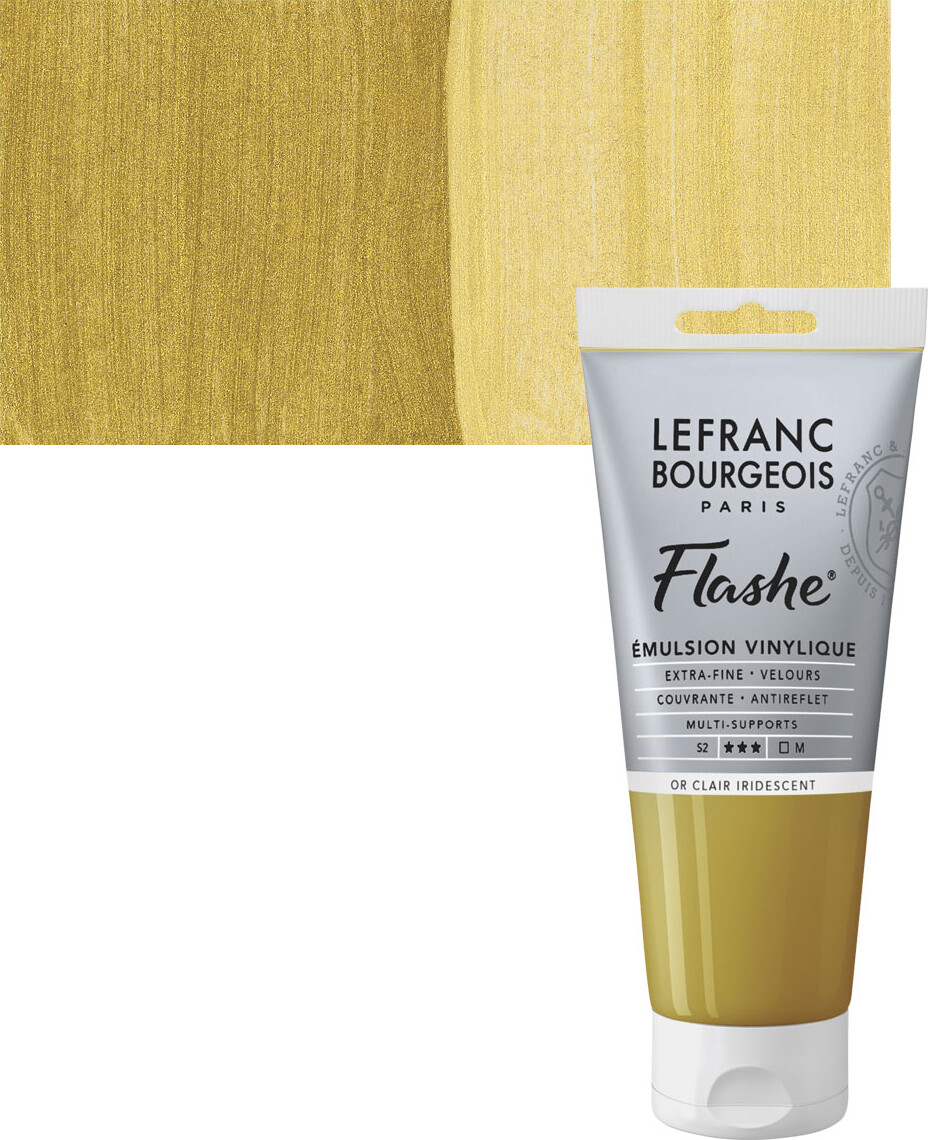 Lefranc & Bourgeois - Akrylmaling - Flashe - Light Gold Iridescent 80 Ml