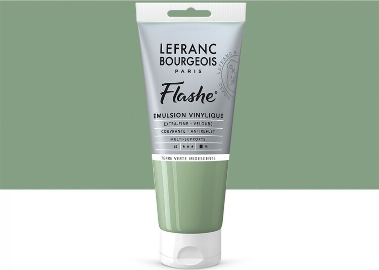 Lefranc & Bourgeois - Flashe Akrylmaling - Green Earth 80 Ml