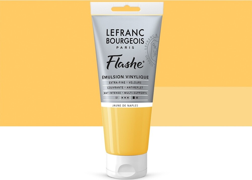 Lefranc & Bourgeois - Akrylmaling - Flashe - Naples Yellow Hue 125 Ml