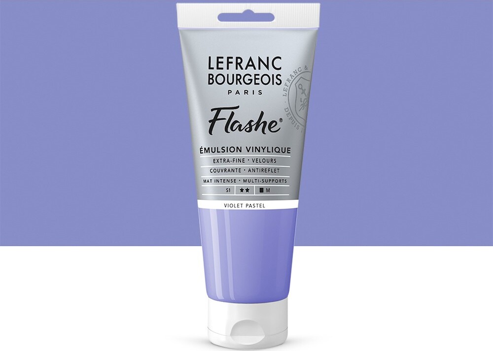 Lefranc & Bougeois - Flashe Akrylmaling - Pastel Violet 80 Ml