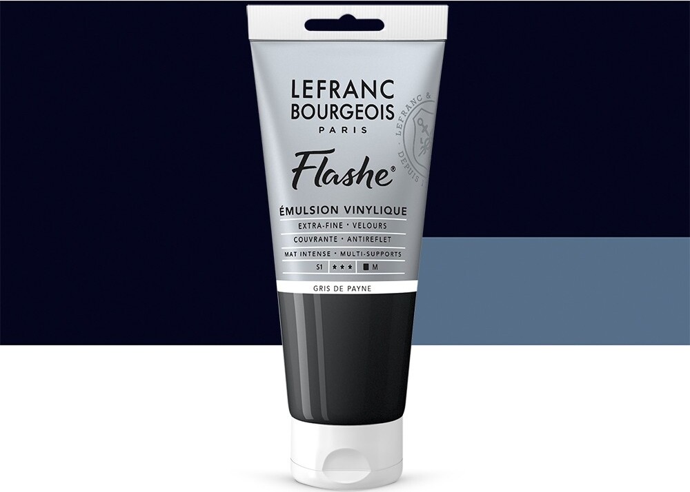 Lefranc & Bourgeois - Flashe Akrylmaling - Payne's Grey 80 Ml