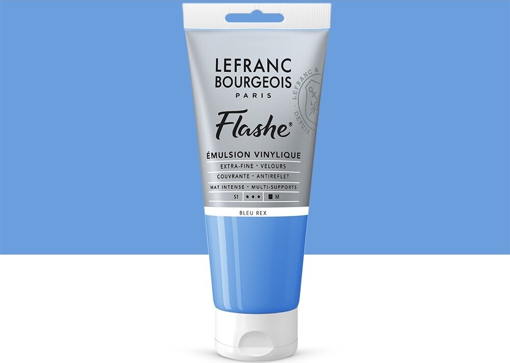 Lefranc & Bourgeois - Flashe Akrylmaling - Royal Blue 80 Ml