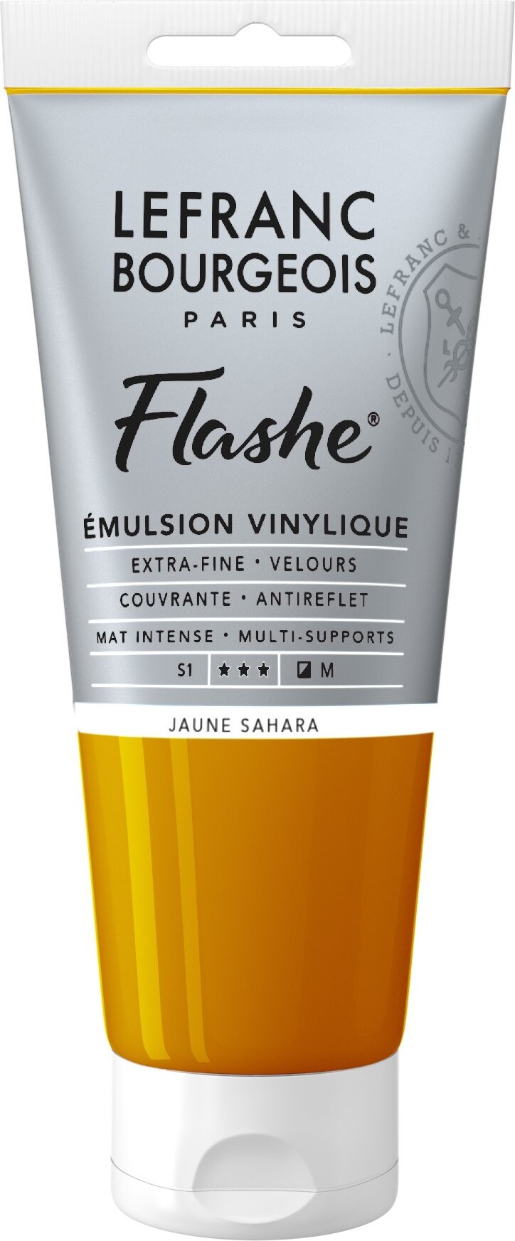 Lefranc & Bourgeois - Akrylmaling - Flashe - Sahara Yellow 80 Ml billede