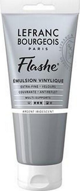 Lefranc & Bourgeois - Akrylmaling - Flashe - Silver Iridescent 80 Ml