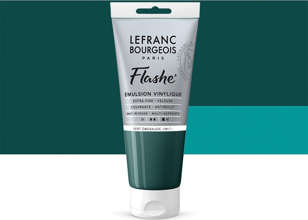 Lefranc & Bourgeois - Akrylmaling - Flashe - Viridian Hue 80 Ml
