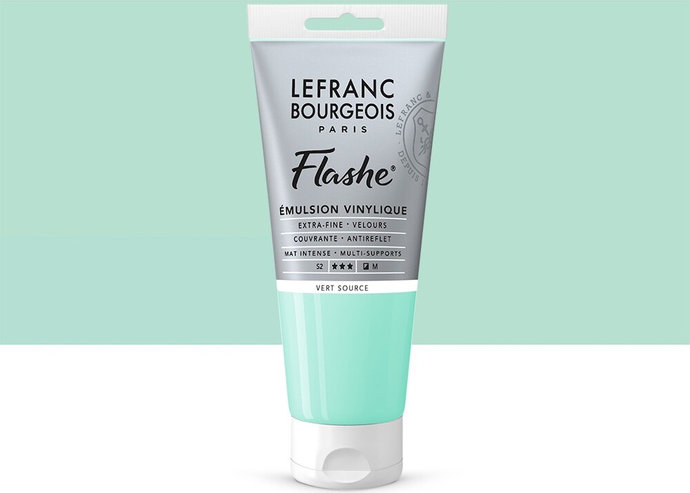 Lefranc & Bourgeois - Akrylmaling - Flashe - Water Green 80 Ml