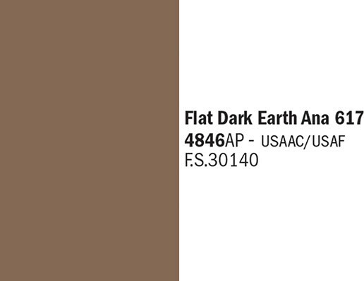 Billede af Flat Dark Earth Ana 617 - 4846ap - Italeri