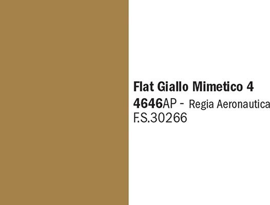 Italeri - Akryl Maling - Flat Giallo Mimetico 4 - 4646ap