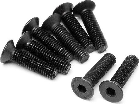 Flat Head Screw M5x20mm 8 Pcs - Mv24078 - Maverick Rc