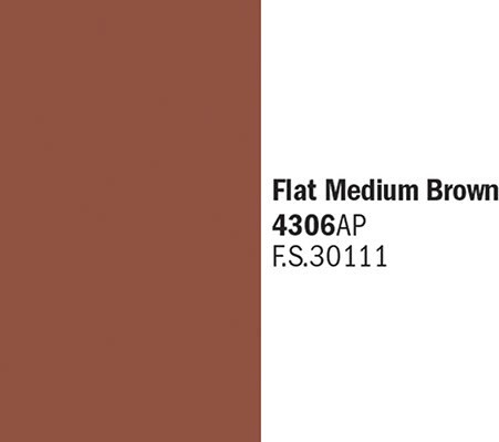 Billede af Flat Medium Brown - 4306ap - Italeri