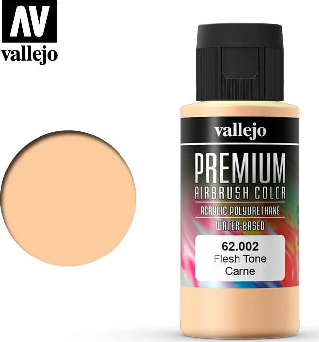 Vallejo - Premium Airbrush Maling - Fleshtone 60 Ml