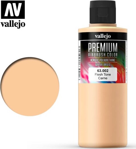 Vallejo - Premium Airbrush Maling - Flesh Tone 200 Ml