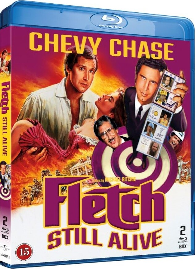 Se Fletch - Hva' Var Navnet? / Fletch Vender Tilbage - Blu-Ray hos Gucca.dk