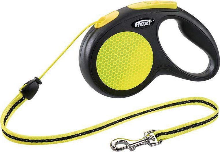 Billede af Flexi - Hundesnor - 5 Meter - New Neon - Maks. 20 Kg - Grøn