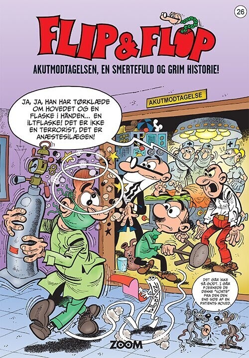 Flip & Flop 26: Akutmodtagelsen, En Smertefuld Og Grim Historie! - F. Ibañez - Bog