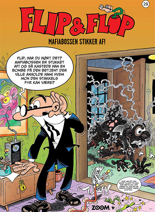 Billede af Flip & Flop 29: Mafiabossen Stikker Af! - F. Ibañez - Tegneserie hos Gucca.dk