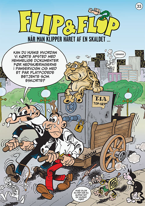 Flip & Flop 33: Når Man Klipper Håret Af En Skaldet - F. Ibañez - Bog