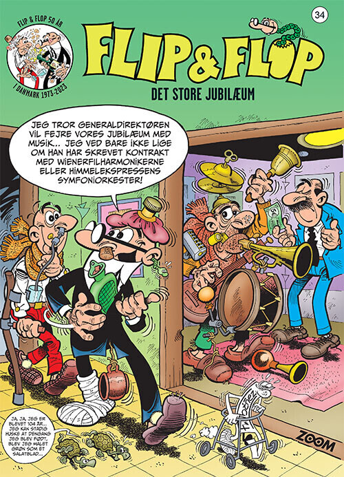 Flip & Flop 34: Det Store Jubilæum - F. Ibañez - Bog