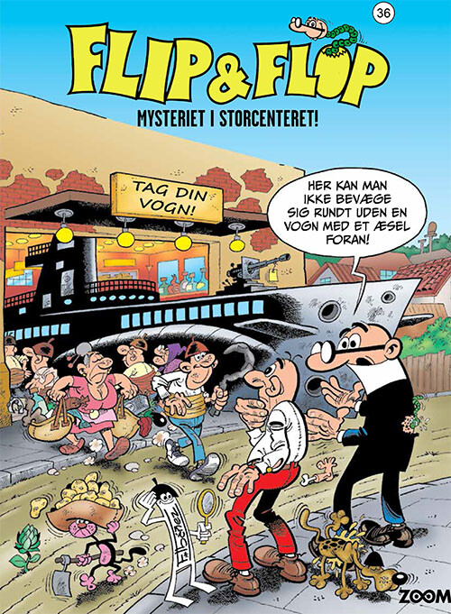 Billede af Flip & Flop 36: Mysteriet I Storcenteret! - F. Ibañez - Tegneserie hos Gucca.dk