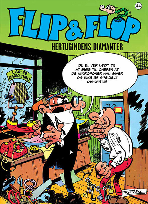 Flip & Flop 44: Hertugindens Diamanter - F. Ibañez - Bog