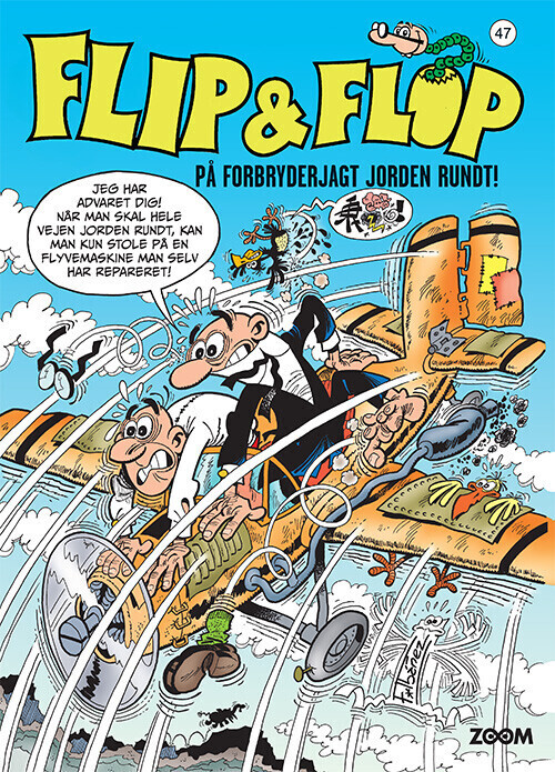 Flip & Flop 47: På Forbryderjagt Jorden Rundt - F. Ibañez - Bog