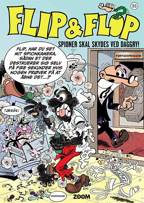 Flip & Flop 53: Spioner Skal Skydes Ved Daggry! - F. Ibañez - Bog