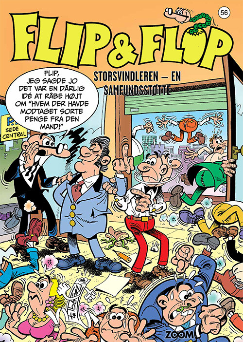 Flip & Flop 56: Storsvindleren - En Samfundsstøtte - F. Ibañez - Bog