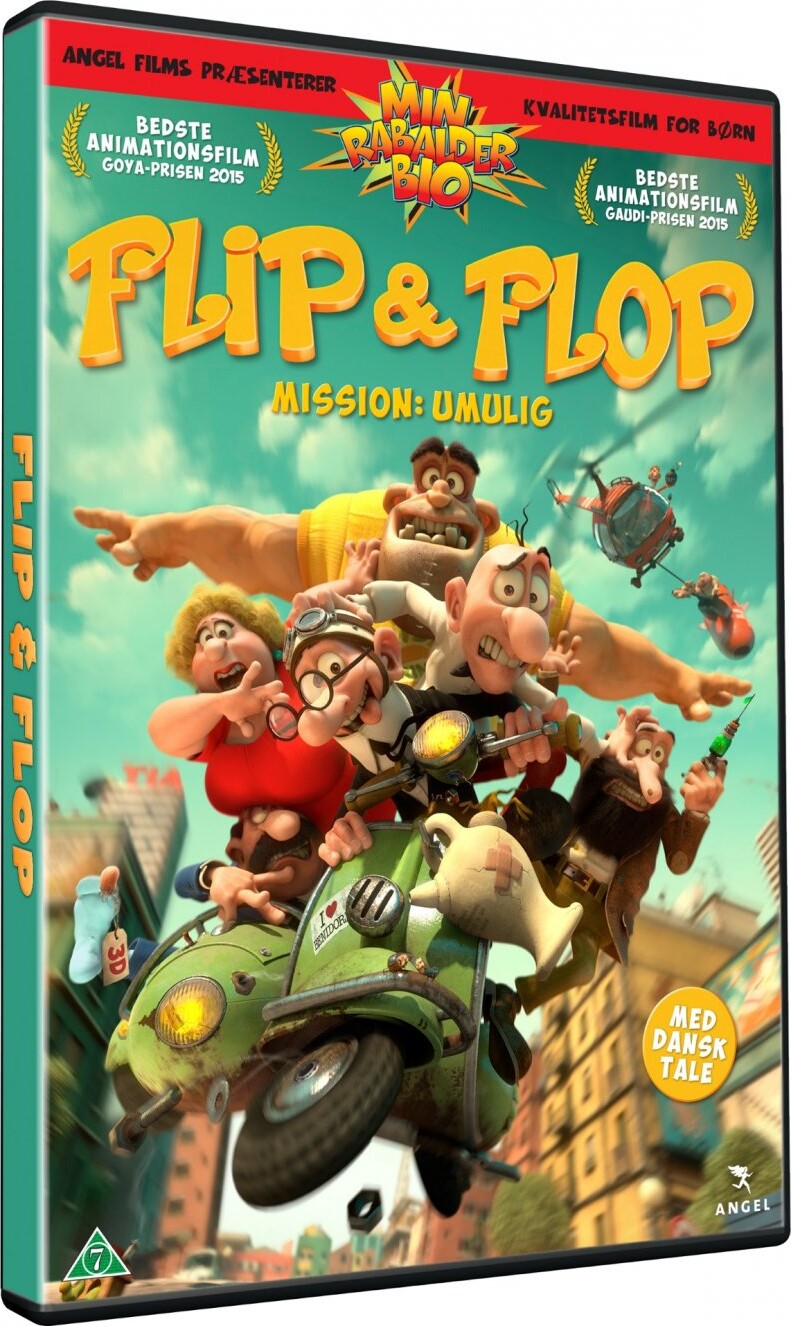 Flip & Flop - Mission Umulig - DVD - Film