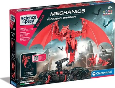 Se Clementoni - Science And Play Build - Mechanics - Floating Dragon hos Gucca.dk