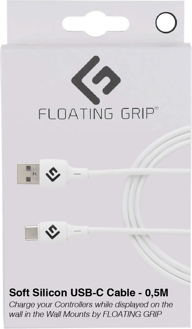 Floating Grip - Usb-c Kabel - 0,5 Meter - Hvid