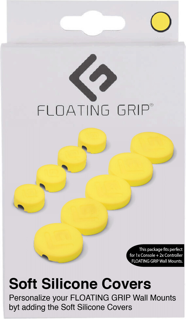 Floating Grip Soft Silicon Covers For Wall Mounts