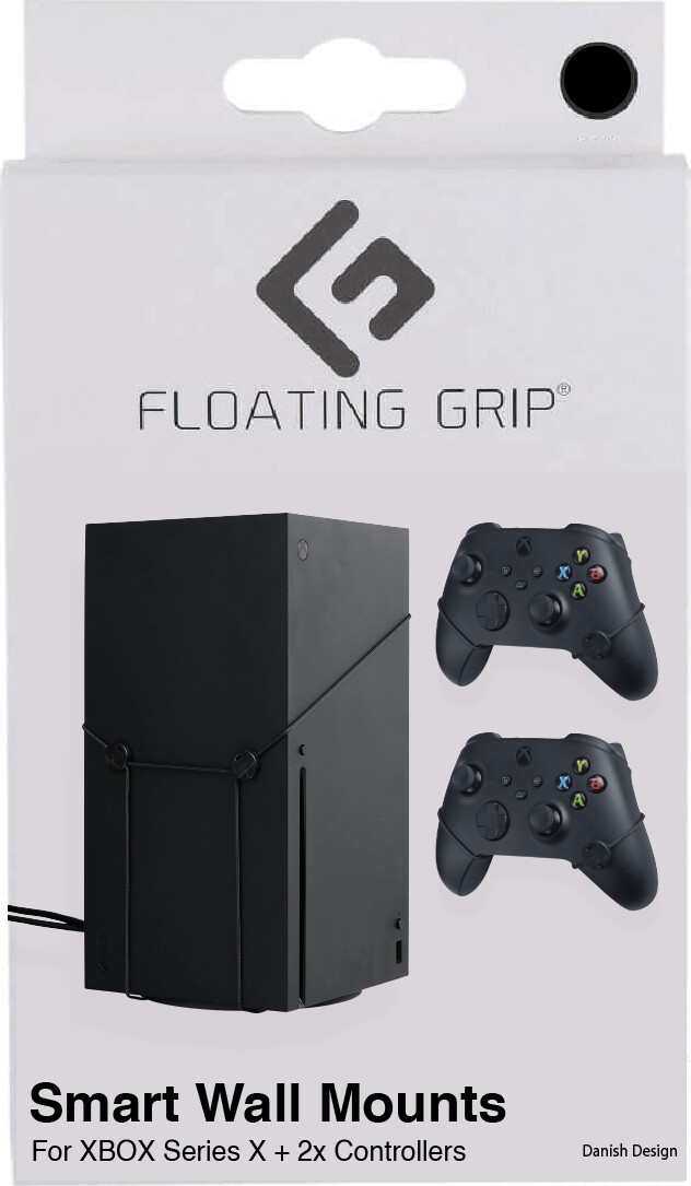 Floating Grip - Vægbeslag Til Xbox Series X Og Controllers - Sort
