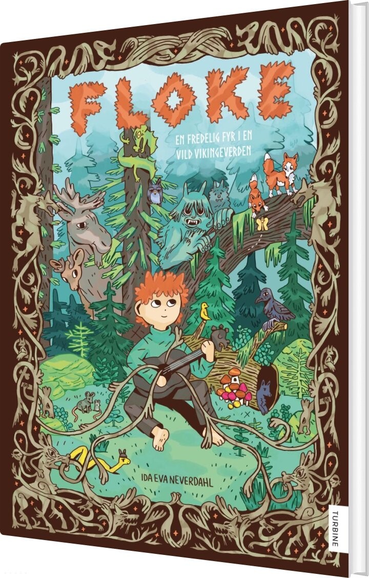 Billede af Floke - En Fredelig Fyr I En Vild Vikingeverden - Ida Eva Neverdahl - Bog