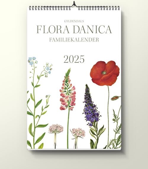 Flora Danica-familiekalender 2025