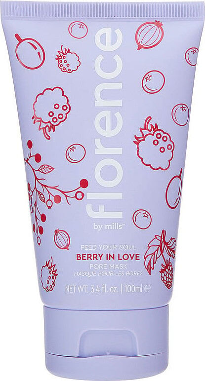 Se Florence By Mills - Berry In Love Pore Mask - 100 Ml hos Gucca.dk