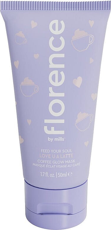 Se Florence By Mills - Love U A Latte Coffee Glow Mask - 50 Ml hos Gucca.dk