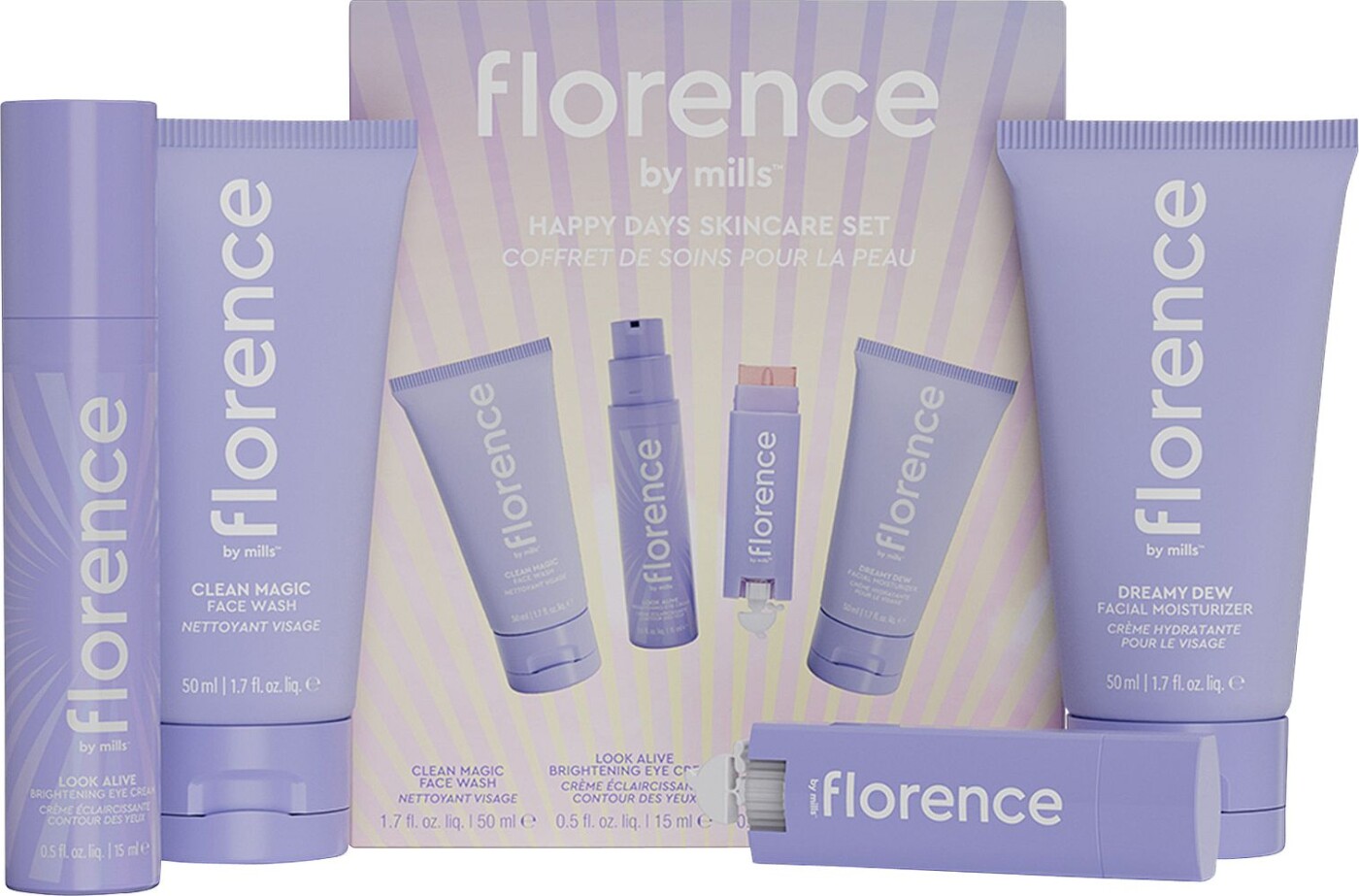 Se Florence By Mills - Happy Days Skincare Set hos Gucca.dk