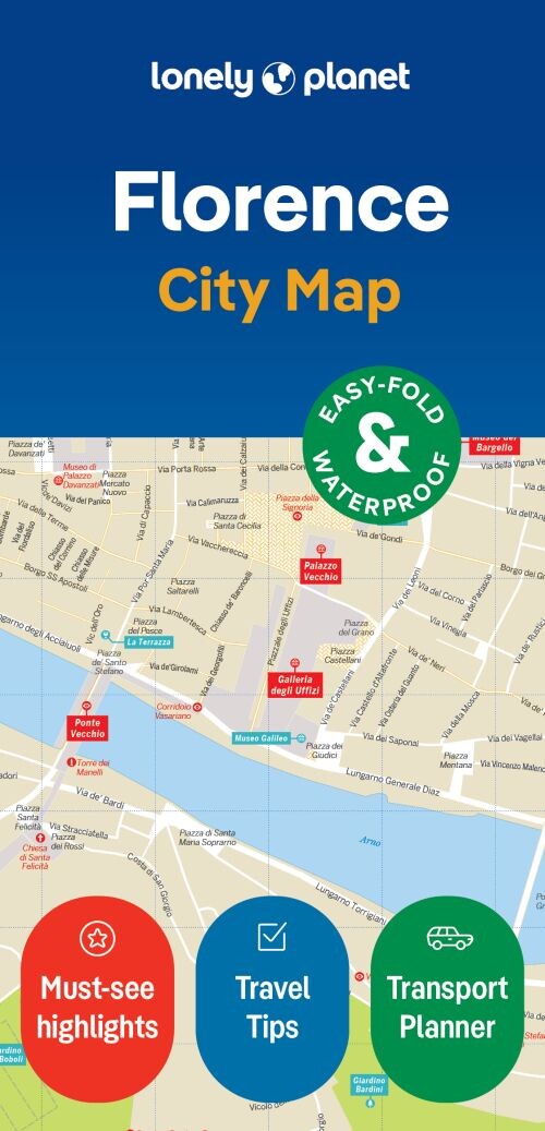 Florence City Map - Lonely Planet  - English book