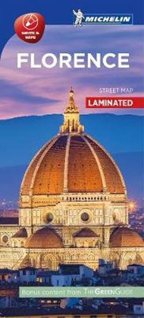 Billede af Florence - Firenze Street Map Laminated - Diverse - English Book