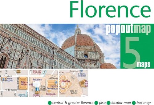 Florence Popout Maps - Popout Map - English Book