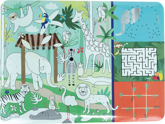 Floss & Rock - Male & Tegnemåtte - Jungle