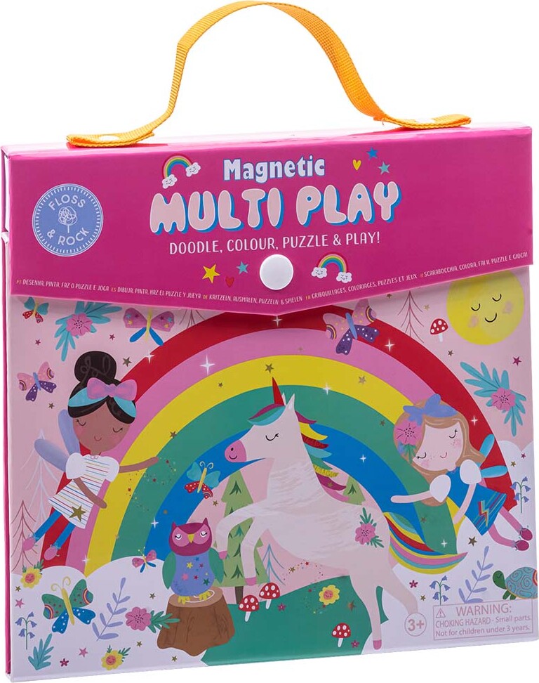 Floss & Rock - Rainbow Fairy Magnetisk Multi Play
