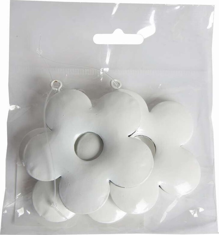 Marabu - Metal Blomster - 6 Cm - 4 Stk